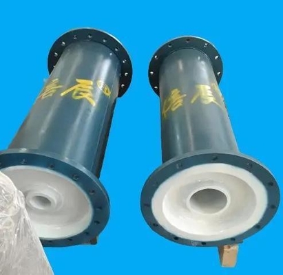 Tubo de metal revestido de cerámica resistente al desgaste para aplicaciones industriales