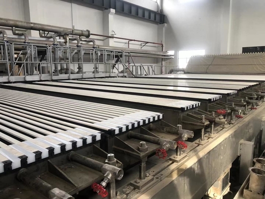 Cajas de hidrofóligo de soluciones de vacío de delatación para tablero de formación cerámico en la fabricación de papel