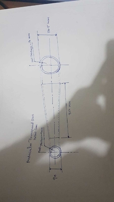 Máquina de fabricación de papel de cono de vidrio centrífuga para la producción de papel natural L 350 mm