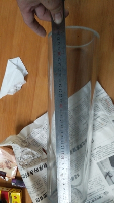 Máquina de fabricación de papel de cono de vidrio centrífuga para la producción de papel natural L 350 mm
