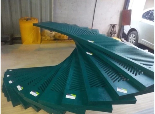 Elementos de deshidratación de plástico UHMWPE para máquinas de fabricación de papel
