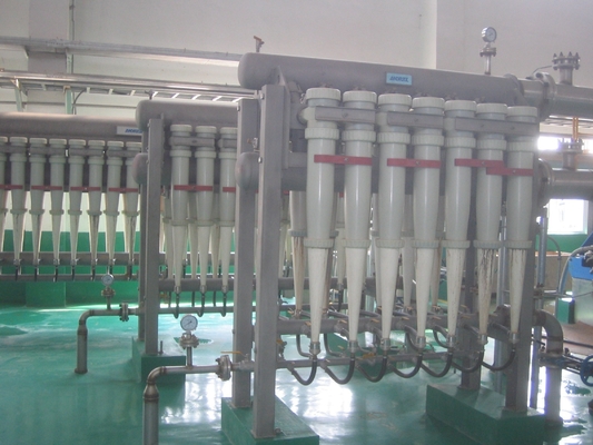 Centricleaner de alta y baja consistencia para la fundición del proceso de fabricación de papel reciclado