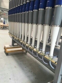 Centricleaner de alta y baja consistencia para la fundición del proceso de fabricación de papel reciclado