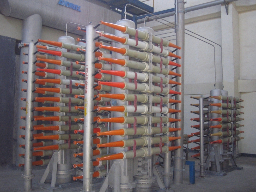 Ts/Sc 133 Limpiador de celulosa centrífuga de baja consistencia aprobado por la RoHS para la producción de papel